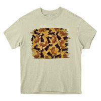 Mossy Bunny Pattern Heavy Core Tee - RanaPortraitStore