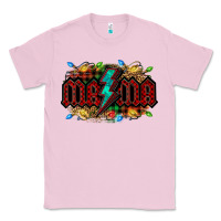 Bubblegum Pink lightning bolt mama christmas Classic Tee - Jasminsmagicworld