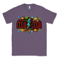 Lavender lightning bolt mama christmas Classic Tee - Jasminsmagicworld