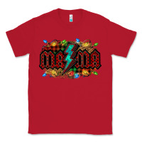 Red lightning bolt mama christmas Classic Tee - Jasminsmagicworld