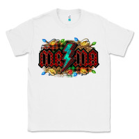 White lightning bolt mama christmas Classic Tee - Jasminsmagicworld