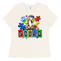 Bone baseball support squad autism Ladies Tee - Zillion Design Studio