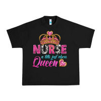 Black nurse a title just above queen Urban Heavy Tee - BundleAndBundleShop