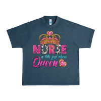 Midnight Navy nurse a title just above queen Urban Heavy Tee - BundleAndBundleShop