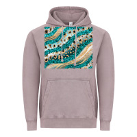 Vintage Zinc turquoise glitter Vintage Hoodie - JahusDesignShop