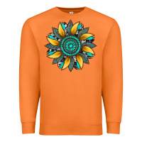 Carrot sunflower gemstone leopard Premium Sweatshirt - Artiststas