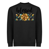 Black blessed mom Heavyweight Sweatshirt - JahusDesignShop