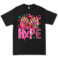 Black hope with woman hands Premium Tee - AdoDesignShop