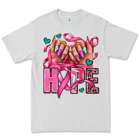 Dove Grey hope with woman hands Premium Tee - AdoDesignShop