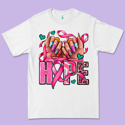 Hope With Woman Hands Premium Tee Designed By Adodesignshop