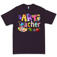 Plum art teacher Premium Tee - texasbilliewilder