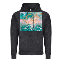 Vintage Arctic turquoise glitter Vintage Hoodie - JahusDesignShop
