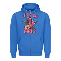 True Royal lets go girls cowgirl boots star Zipper Hoodie - MaliasSmallBusiness