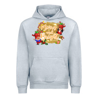 Heather Grey merry and bright gnome Urban Hoodie - CowGirlArtShop