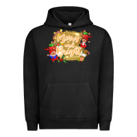 Pigment Black merry and bright gnome Urban Hoodie - CowGirlArtShop
