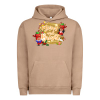 Pigment Burro merry and bright gnome Urban Hoodie - CowGirlArtShop