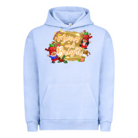 Pigment Grape Ice merry and bright gnome Urban Hoodie - CowGirlArtShop