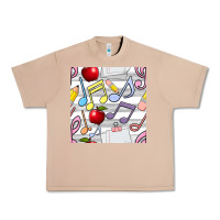 Burro music class seamless pattern Urban Heavy Tee - BundleAndBundleShop