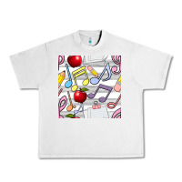 Lunar Rock music class seamless pattern Urban Heavy Tee - BundleAndBundleShop
