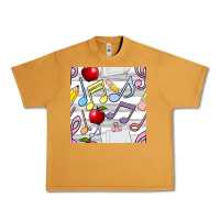 Peanut Butter music class seamless pattern Urban Heavy Tee - BundleAndBundleShop