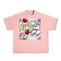 Salmon music class seamless pattern Urban Heavy Tee - BundleAndBundleShop