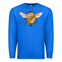 True Royal bee with flowers Premium Sweatshirt - Artiststas