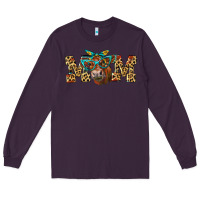 Plum Western Mom Red Angus Cow Long Sleeve Tee - LillyAllenDesigns