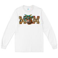 White Western Mom Red Angus Cow Long Sleeve Tee - LillyAllenDesigns