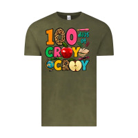 Vintage Olive 100 days of cray cray Vintage Tee - Jasminsmagicworld