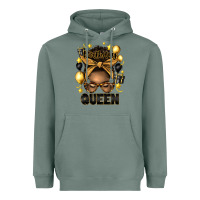 Sage birthday queen afro messy bun Heavyweight Hoodie - Artiststas