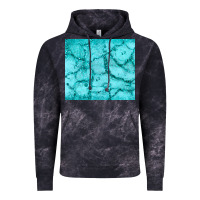 Cloud Black turquoise glitter Vintage Hoodie - JahusDesignShop