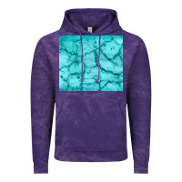 Cloud Purple turquoise glitter Vintage Hoodie - JahusDesignShop