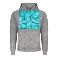 Cloud Rock turquoise glitter Vintage Hoodie - JahusDesignShop
