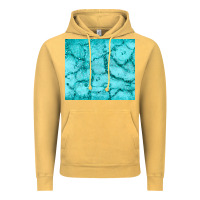 Vintage Mustard turquoise glitter Vintage Hoodie - JahusDesignShop