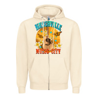 Sandshell naschville music city Zipper Hoodie - NancyCooperArtShop
