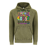 Vintage Olive I'm ready for fifth grade but is it ready for me Vintage Hoodie - RanaPortraitStore