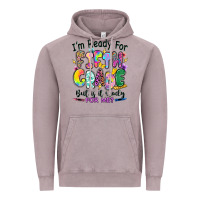 Vintage Zinc I'm ready for fifth grade but is it ready for me Vintage Hoodie - RanaPortraitStore