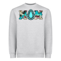 Heather Grey mom Heavyweight Sweatshirt - JahusDesignShop
