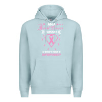 Blue Mist I am a Breast Cancer Survivor What is Your Superpower Premium Hoodie - Bettercallsaul
