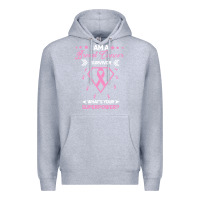 Heather Grey I am a Breast Cancer Survivor What is Your Superpower Premium Hoodie - Bettercallsaul