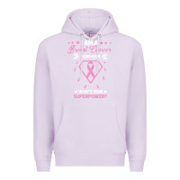 Lilac I am a Breast Cancer Survivor What is Your Superpower Premium Hoodie - Bettercallsaul