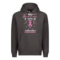 Smoke I am a Breast Cancer Survivor What is Your Superpower Premium Hoodie - Bettercallsaul