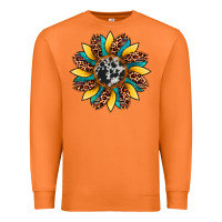 Carrot sunflower cowhide leopard Premium Sweatshirt - Artiststas