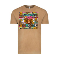 Vintage Camel just a little moody long haired cow Vintage Tee - Jasminsmagicworld