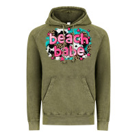 Vintage Olive beach babe Vintage Hoodie - AdoDesignShop