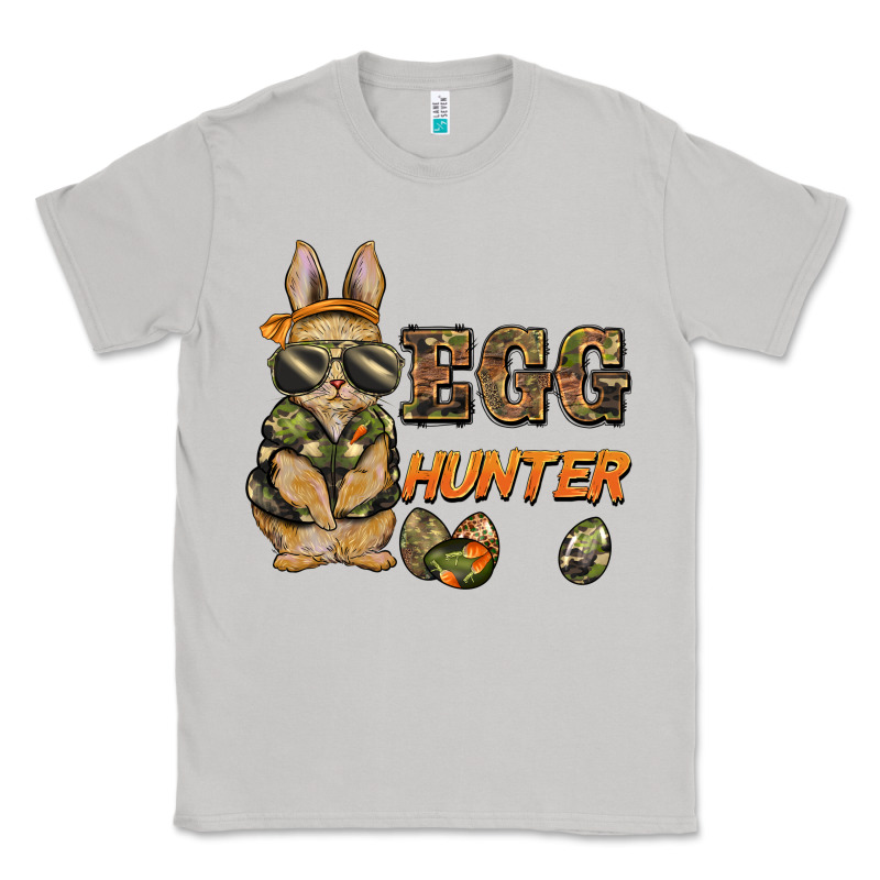 Easter Egg Hunter Rabbit Bunny Classic Tee by BarkalooDesign | Teevron