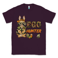 Plum easter egg hunter rabbit bunny Classic Tee - BarkalooDesign