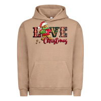 Pigment Burro love christmas gingerbread Urban Hoodie - CowGirlArtShop