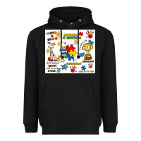 Black autism Heavyweight Hoodie - Artiststas