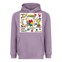 Lavender autism Heavyweight Hoodie - Artiststas